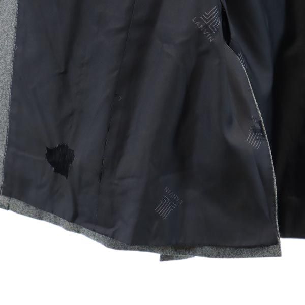 ランバン ウールブレンド テーラードジャケット M48−35 グレー LANVIN メンズ_6