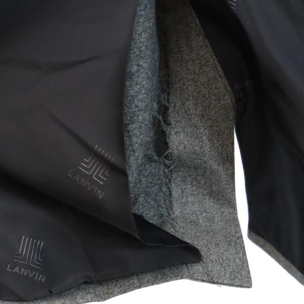 ランバン ウールブレンド テーラードジャケット M48−35 グレー LANVIN メンズ_7