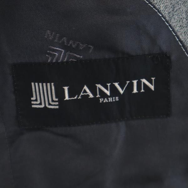 ランバン ウールブレンド テーラードジャケット M48−35 グレー LANVIN メンズ_8