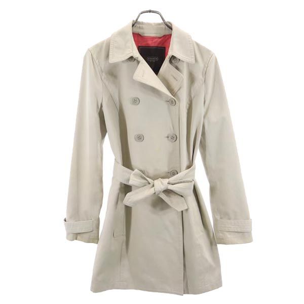 COACH ベージュ トレンチコート （COACH(コーチ) Fur trench