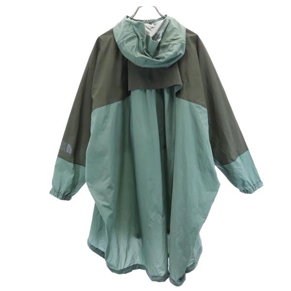 ノースフェイス NP11931 アウトドア タグアン ポンチョ M カーキ系 THE NORTH FACE 収納袋付き 裏メッシュ レインコート メンズ_1