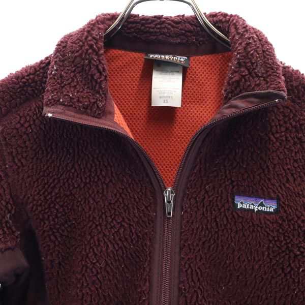 メーカー パタゴニア 23071 ボア ボア フリースジャケット XS えんじ系 女性用