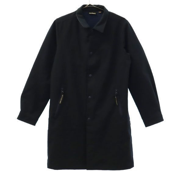 90s バーバリーズ　プレステージ　アンゴラ　ロングコート　金ボタン　S〜M 黒 BURBERRY - バーバリーズ 70s 80s ステンカラーコート L