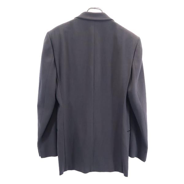 ジョルジオアルマーニ イタリア製 ウールブレンド テーラードジャケット グレー GIORGIO ARMANI メンズ_1