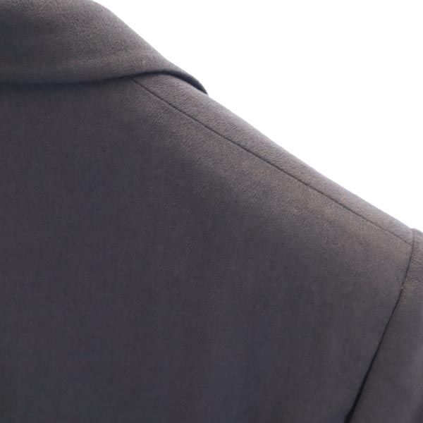 ジョルジオアルマーニ イタリア製 ウールブレンド テーラードジャケット グレー GIORGIO ARMANI メンズ_2