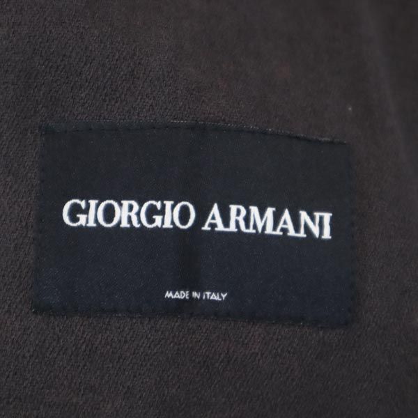 ジョルジオアルマーニ イタリア製 ウールブレンド テーラードジャケット グレー GIORGIO ARMANI メンズ_8