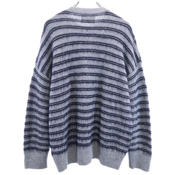 オールセインツ ウールブレンド 長袖 ニット S グレー系 ALLSAINTS  