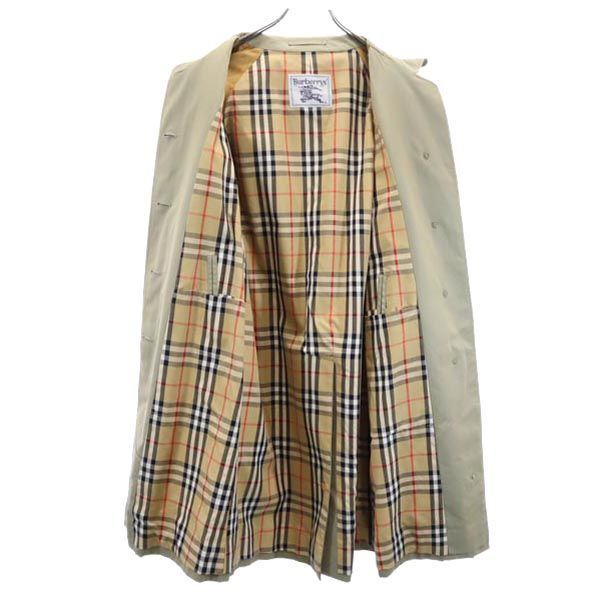 バーバリー　ステンカラーコート　9AR バーバリーズ 90s ステンカラーコート 9AR ベージュ Burberrys