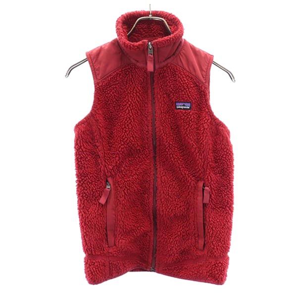 パタゴニア ボア ベスト XS 赤系 patagonia アウトドア レディース