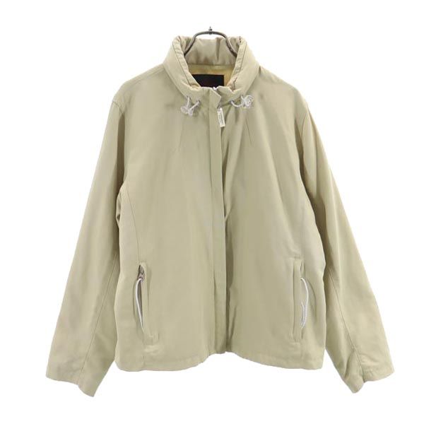 トラサルディ ゴルフ ジャケット 44 ベージュ TRUSSARDI レディース