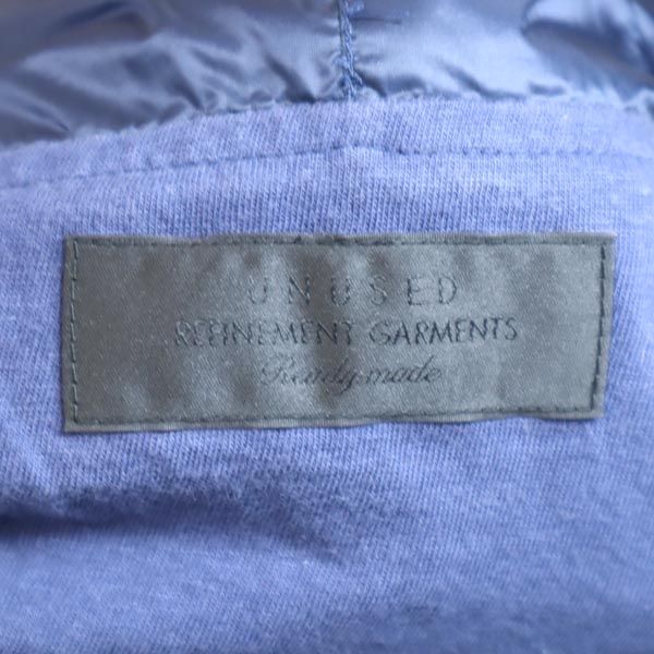 アンユーズド 日本製 ナイロンジャケット 0 紺 UNUSED プルオーバー