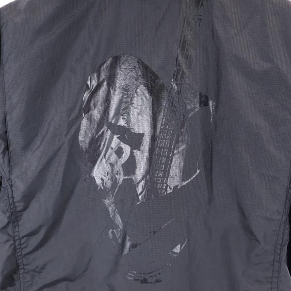 ヒステリックグラマー バックプリントナイロンジャケット