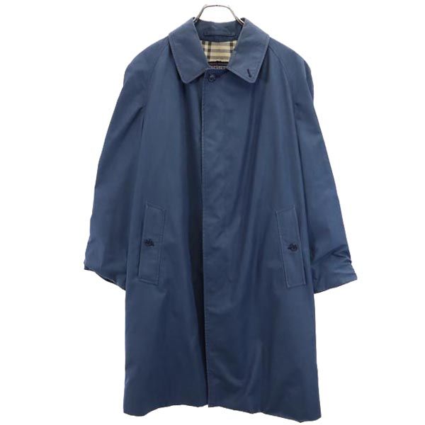 ♡Burberrys♡バーバリー 】ネイビーウールコート チェック柄インナー