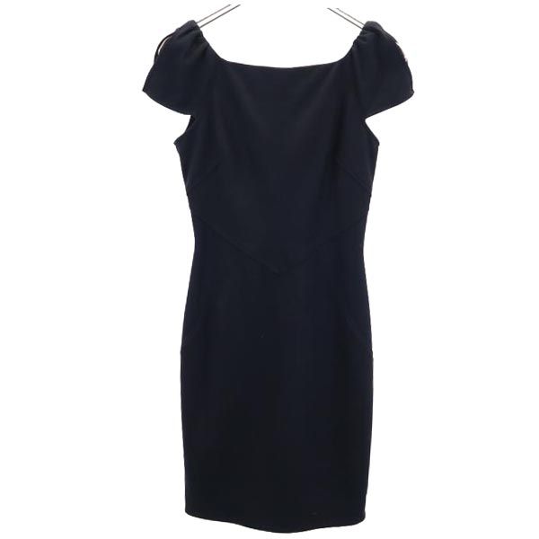 ダイアンフォンファステンバーグ 半袖 ワンピース 2 黒 DIANE VON FURSTENBERG レディースの通販は 5,161円