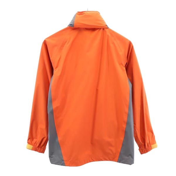 フェールラーベン ゴアテックス 長袖 ナイロンジャケット S オレンジ×グレー FJALLRAVEN アウトドア フード メンズ フェールラーベン ゴアテックス 長袖 ナイロンジャケット S オレンジ