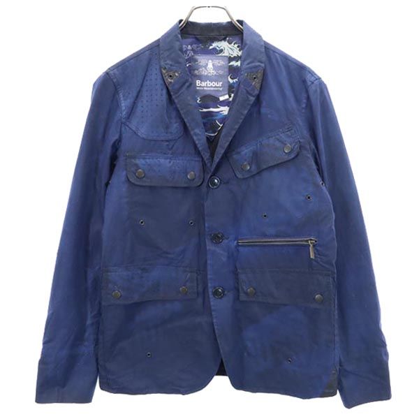 バブアー 長袖 コットンジャケット M 紺 Barbour メンズの通販は