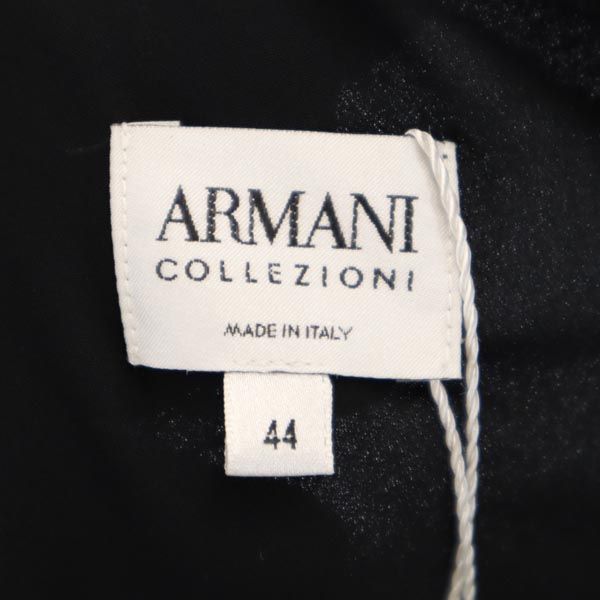 ARMANI COLLEZIONI - アルマーニコレッツォーニ シルク タンクトップ 44 ブラック系 ARMANI COLLEZIONI カットソー バックジップ レディース アルマーニコレッツォーニ シルク タンクトップ 44 ブラック系