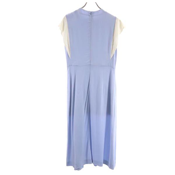 ミュウミュウ イタリア製 半袖 フレンチスリーブ ワンピース 44 ブルー系 MIUMIU レディース ミュウミュウ イタリア製 半袖 フレンチスリーブ ワンピース 44 ブルー