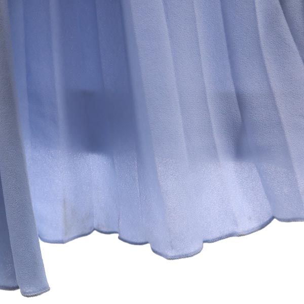 ミュウミュウ イタリア製 半袖 フレンチスリーブ ワンピース 44 ブルー系 MIUMIU レディース ミュウミュウ イタリア製 半袖 フレンチスリーブ ワンピース 44 ブルー