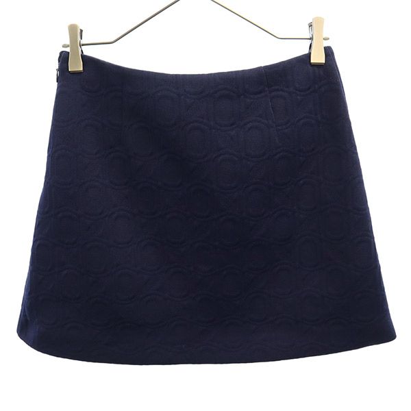 マルニ イタリア製 総柄 ミニスカート 38 ネイビー MARNI レディース マルニ イタリア製 総柄 ミニスカート 38 ネイビー MARNI レディース