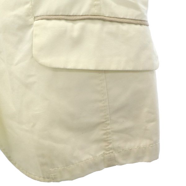 マブルン イタリア製 テーラードジャケット 42 ホワイト Mabrun