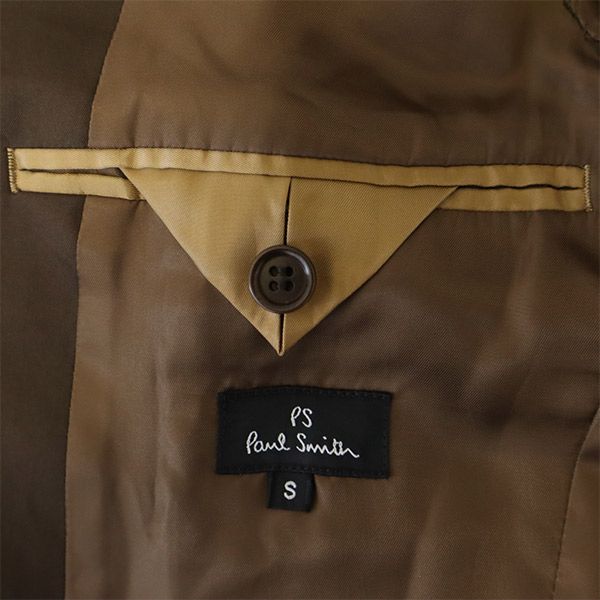 ピーエスポールスミス テーラードジャケット S ブラウン PS Paul Smith メンズ_6