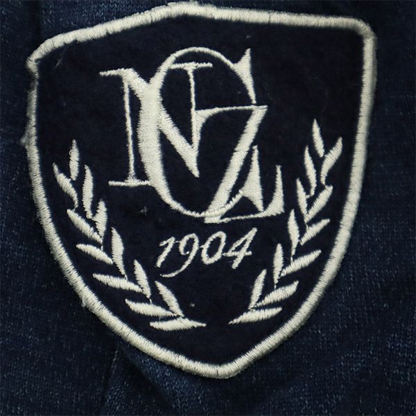 カンタベリー ロゴワッペン 長袖 ラガーシャツ M ネイビー CANTERBURY OF NEW ZEALAND ポロシャツ メンズの通販は