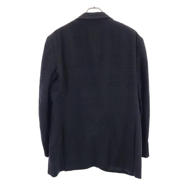 バーバリー 三陽商会 日本製 ウール チェック柄 テーラードジャケット