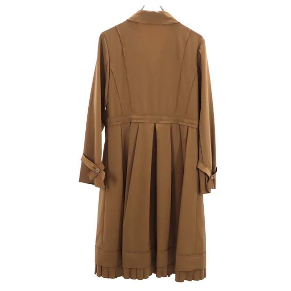 フォクシーニューヨーク 日本製 トレンチコート ブラウン FOXEY NEW