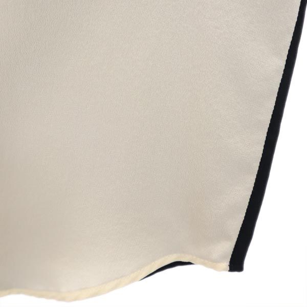 ステラマッカートニー シルク 長袖 スキッパーカラー ブラウス 36 黒系