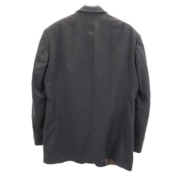 ヒューゴボス 90s オールド USA製 ウール テーラードジャケット グレー