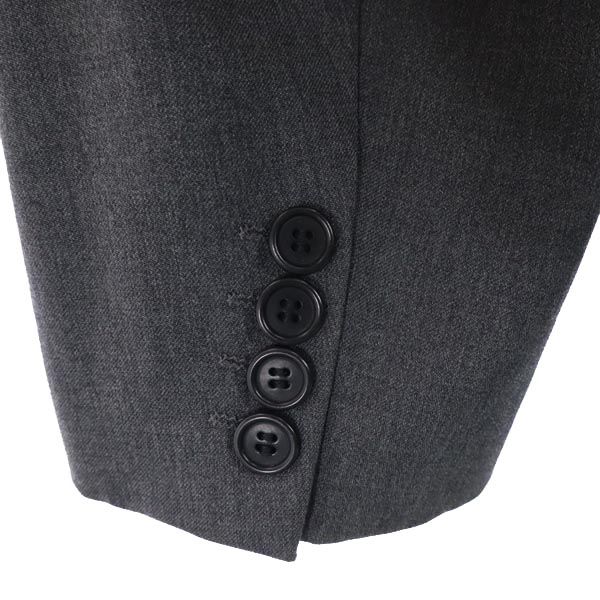 ヒューゴボス 90s オールド USA製 ウール テーラードジャケット グレー HUGO BOSS メンズ_2