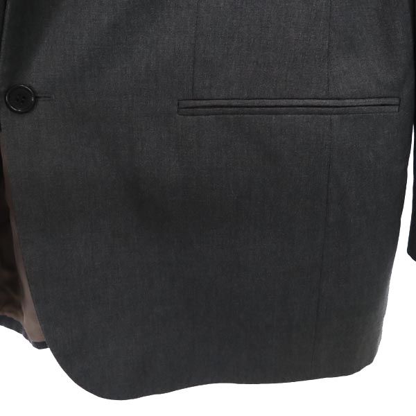 ヒューゴボス 90s オールド USA製 ウール テーラードジャケット グレー