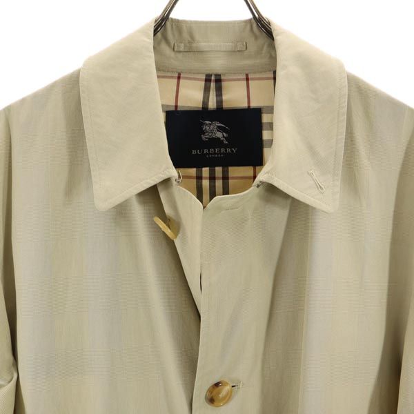 バーバリー 日本製 三陽商会 ステンカラーコート M ベージュ BURBERRY