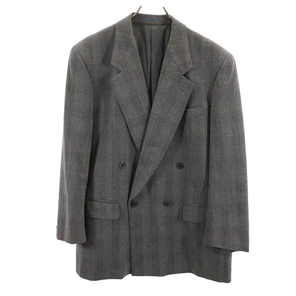 ランバン ウール テーラードジャケット R48-45 グレー系 LANVIN メンズ