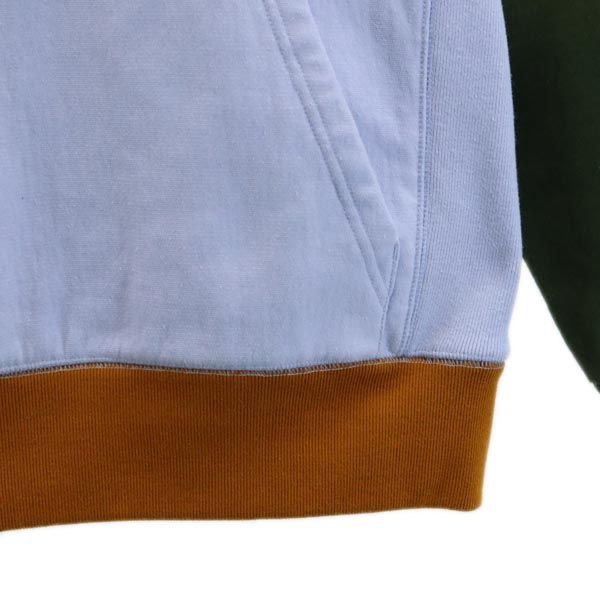 メゾンキツネ 長袖 スウェットパーカー XXS パープルブルー系 MAISON KITSUNE 裏起毛 プルオーバー トレーナー メンズ メゾンキツネ 長袖 スウェットパーカー XXS パープルブルー系 MAISON