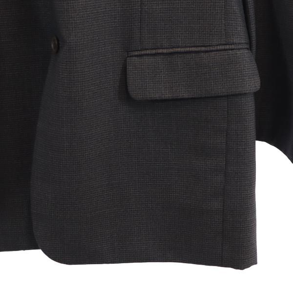 イヴサンローラン テーラードジャケット 48 グレー系 YVES SAINT