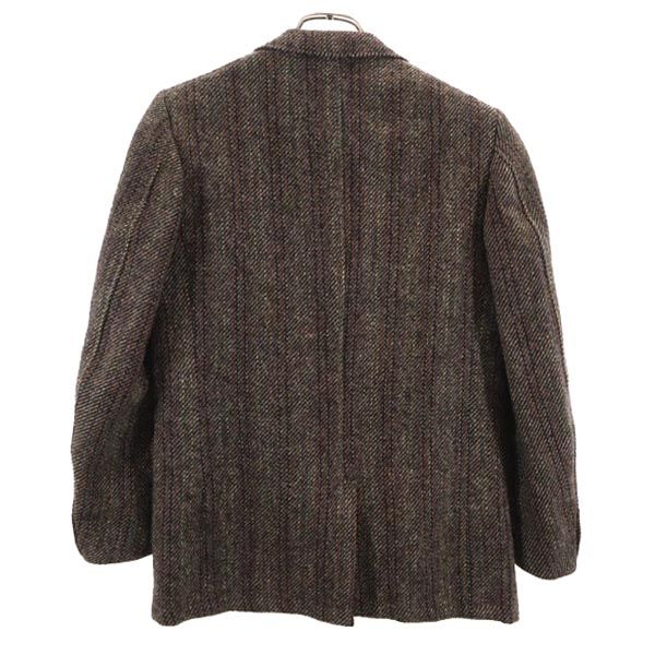 90s harristweed テーラードジャケット　ブラウン 90年代 90s ハリスツイード | ビンテージ古着屋Feeet 通販