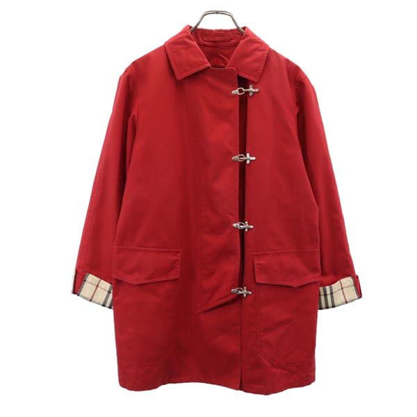 バーバリー 三陽商会 2WAY ジャケット 9 赤 BURBERRY ハーフ