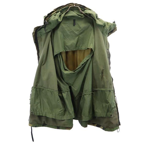 古着 US ARMY アメリカ軍 ECWCS 迷彩柄 ゴアテックス パーカー カーキ ミリタリージャケット メンズ US ARMY アメリカ軍 ECDCS 迷彩柄 ゴアテックス ミリタリージャケット