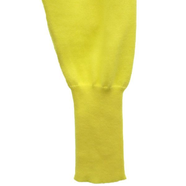 ファイブプログレス イタリア製 ワッペン 長袖 セーター L イエロー 5PROGRESS ニット レディースの通販は