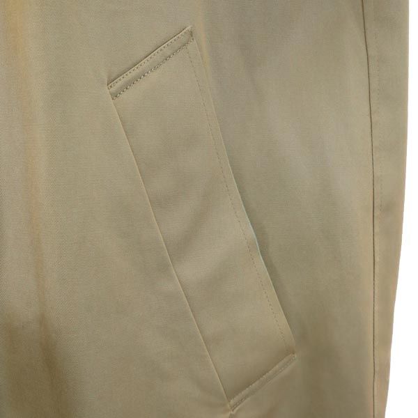 アクアスキュータム ステンカラーコート カーキ Aquascutum メンズの