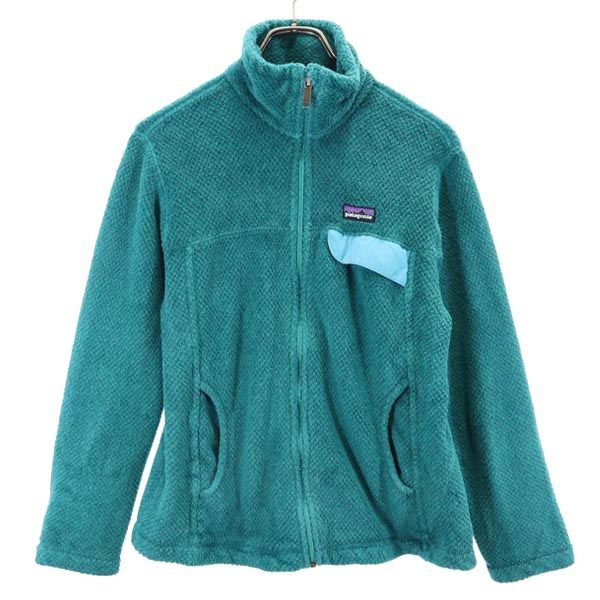 パタゴニア アウトドア フリースジャケット M 青緑 patagonia 