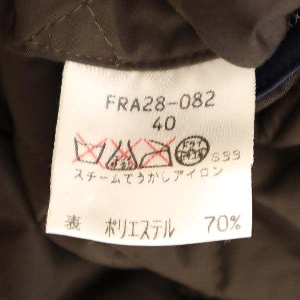 バーバリーズ 80s 90s 三陽商会 オールド チェック柄 長袖 リバーシブル 中綿ジャケット 40 ブラウン Burberrys レディース_8
