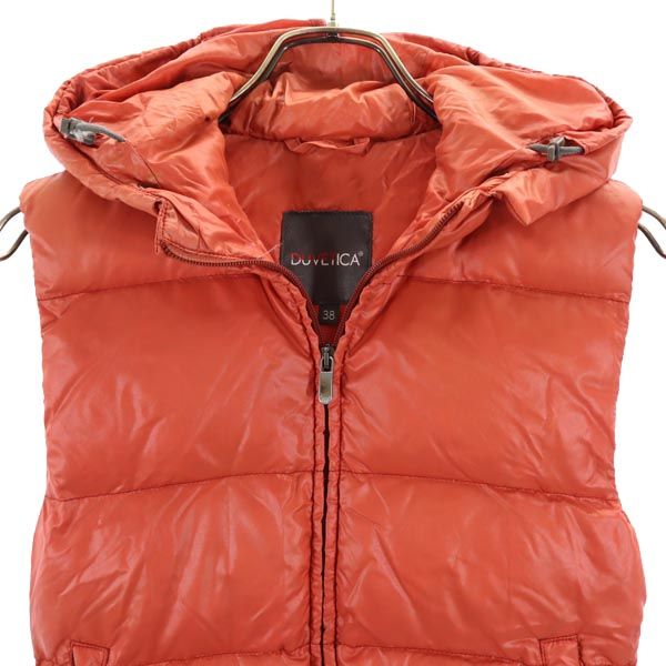 DUVETICAドゥベティカ ダウンベスト オレンジ DUVETICA オレンジ