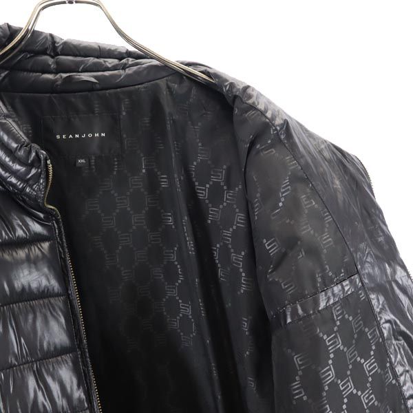 ショーンジョン ビッグサイズ 長袖 中綿ジャケット XXL ブラック Sean John メンズ ショーンジョン ビッグサイズ 長袖 中綿ジャケット XXL ブラック Sean