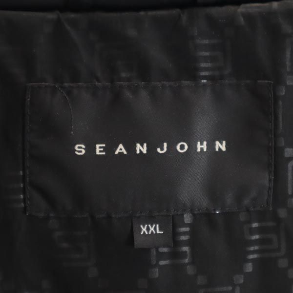 ショーンジョン ビッグサイズ 長袖 中綿ジャケット XXL ブラック Sean