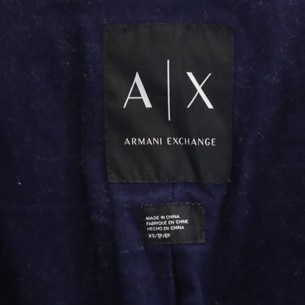 アルマーニエクスチェンジ テーラードジャケット XS ネイビー ARMANI 
