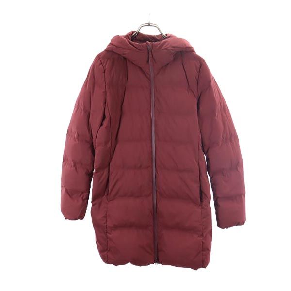ユニクロ シームレス ダウンジャケット M ワイン UNIQLO 212-409124