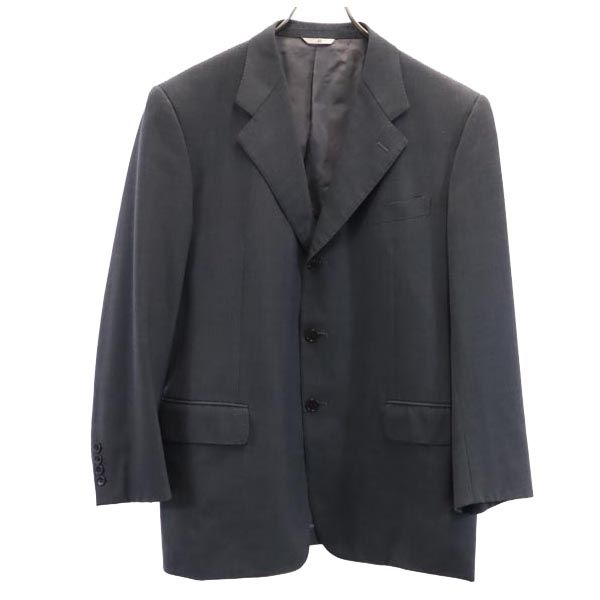 ジバンシィ ウール100％ テーラードジャケット 048B グレー GIVENCHY MONSIEUR メンズ